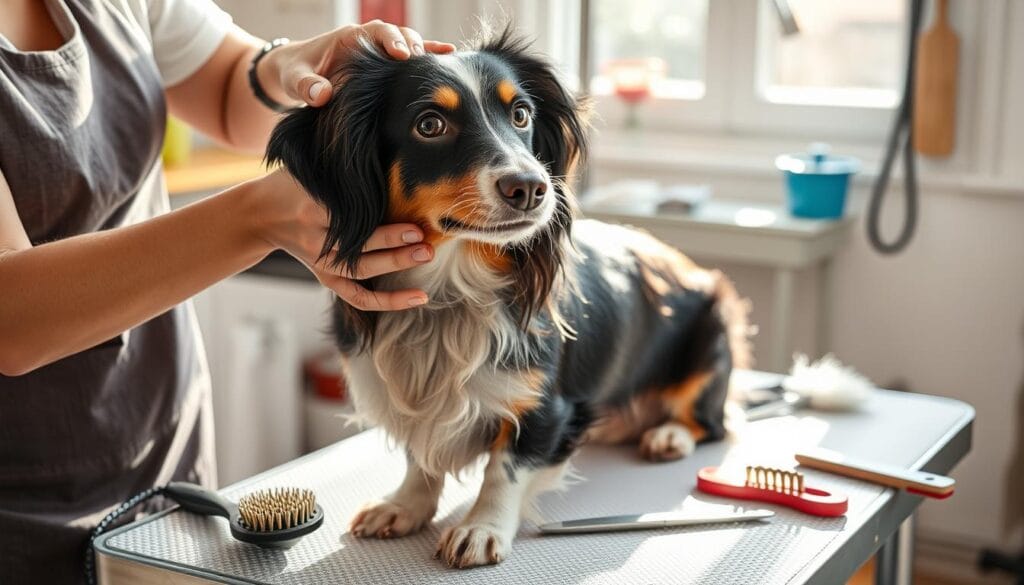 Dachshund and Border Collie Mix