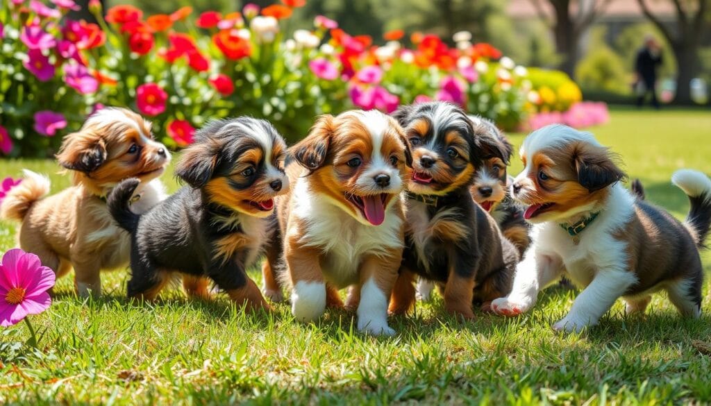 Cavachon puppies