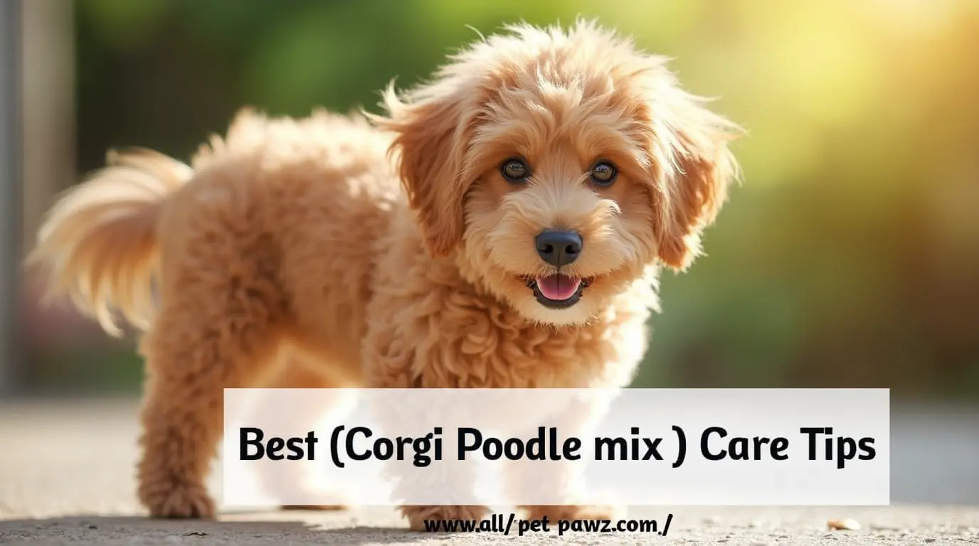 Corgi Poodle mix