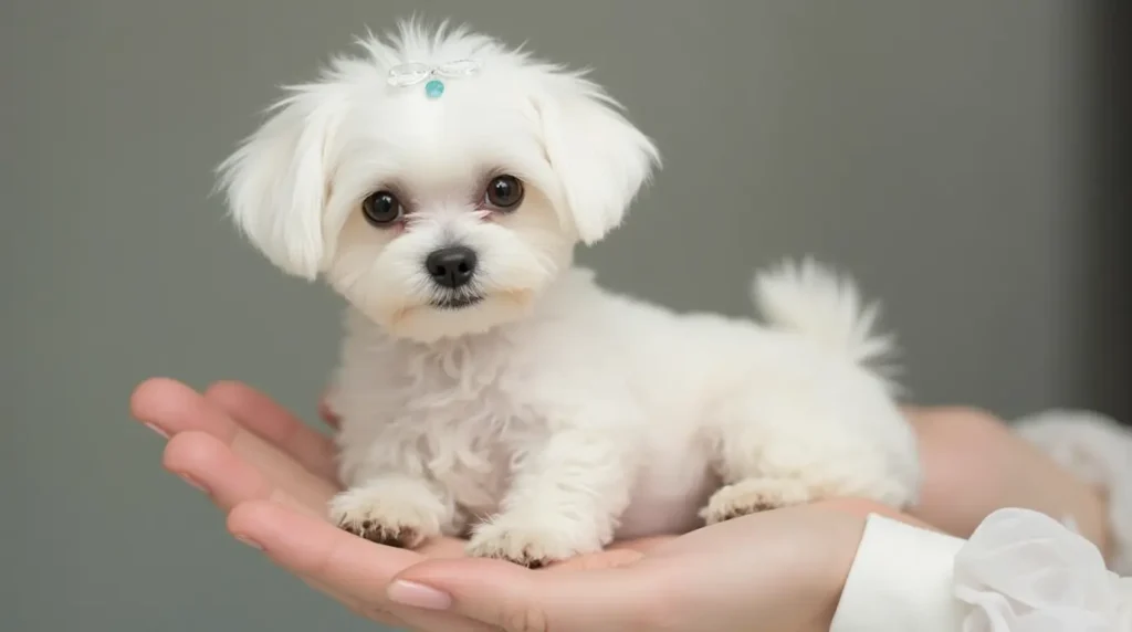 Teacup Maltese size