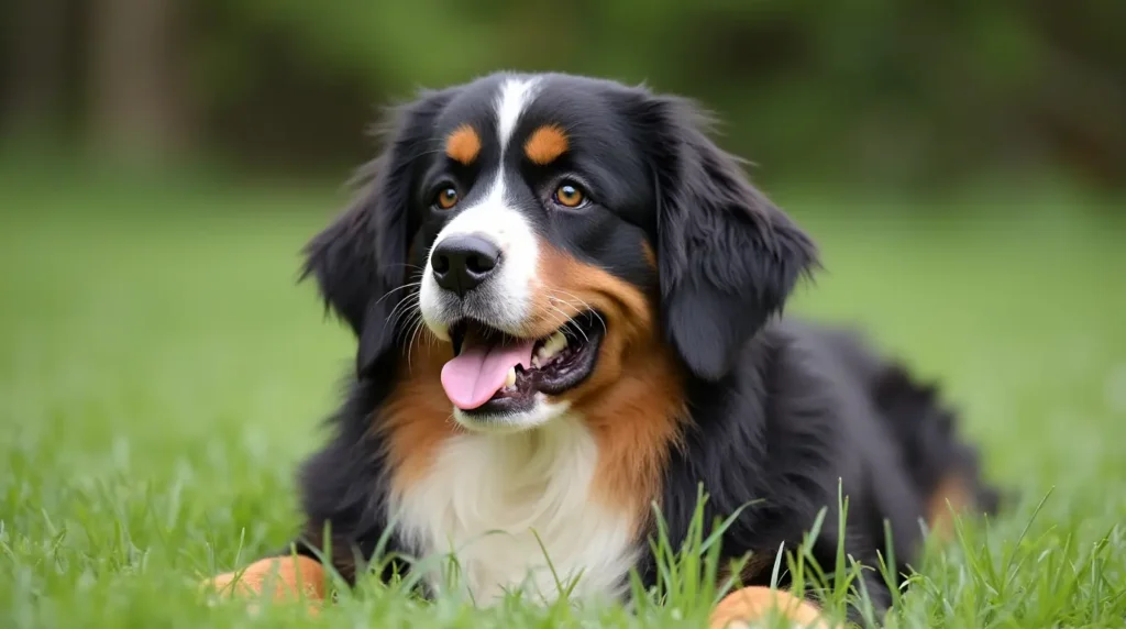 the Bernese Mountain Dog